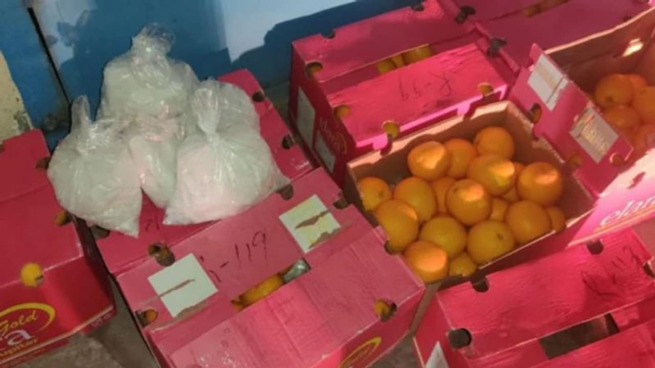 പഴത്തിന്റെ മറവിൽ കടത്തിയത് 1978 കോടിയുടെ മയക്കുമരുന്ന്: 502 കോടിയുടെ കൊക്കെയ്ൻ കടത്ത് കേസിലും വിജിൻ അറസ്റ്റിൽ പഴത്തിന്റെ മറവിൽ കടത്തിയത് 1978 കോടിയുടെ മയക്കുമരുന്ന്: 502 കോടിയുടെ കൊക്കെയ്ൻ കടത്ത് കേസിലും വിജിൻ അറസ്റ്റിൽ