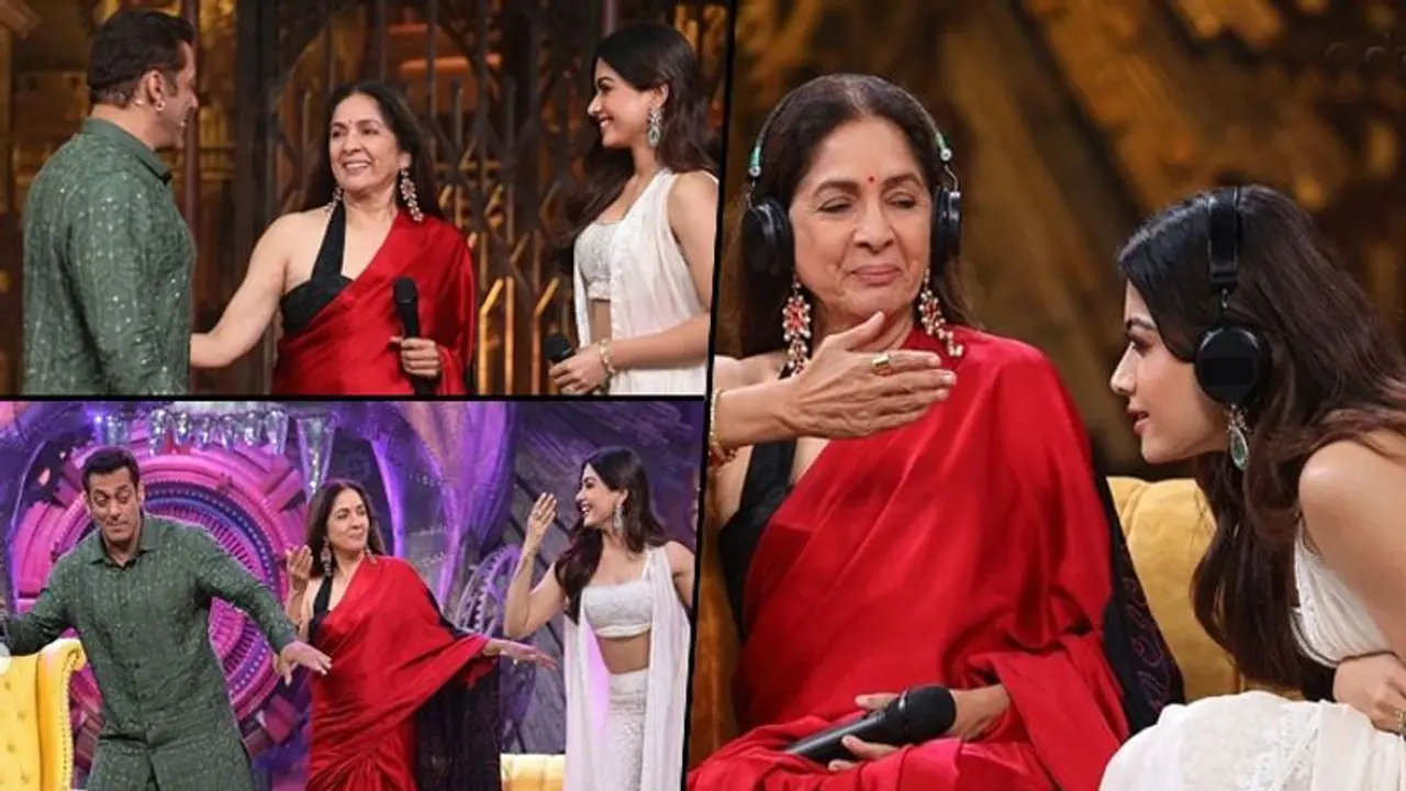 Bigg Boss 16: Salman Khan dances to ‘Saami Saami’ with ‘Goodbye’ actors Rashmika Mandanna, Neena Gupta