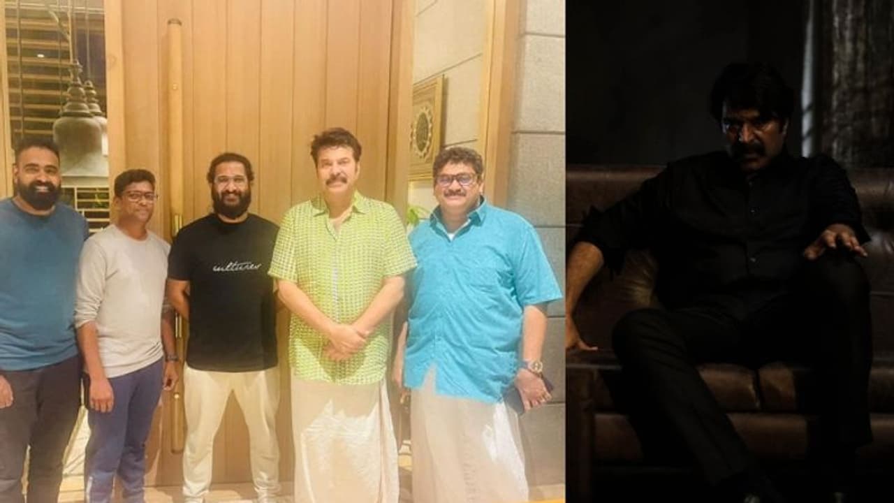 മലയാളികൾ നെഞ്ചേറ്റിയ 'റോഷാക്ക്'; മമ്മൂട്ടിയെ കണ്ട് സന്തോഷം പങ്കിട്ട് സംവിധായകനും കൂട്ടരും