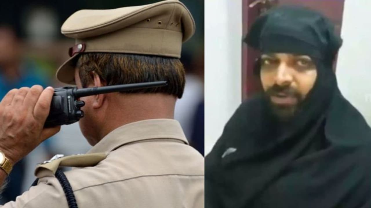 ചിക്കന് പോക്സെന്ന് വാദം, പർദ ധരിച്ച് നടന്ന് പുജാരി;പിടികൂടി പൊലീസ് ചിക്കന് പോക്സെന്ന് വാദം, പർദ ധരിച്ച് നടന്ന് പുജാരി;പിടികൂടി പൊലീസ്