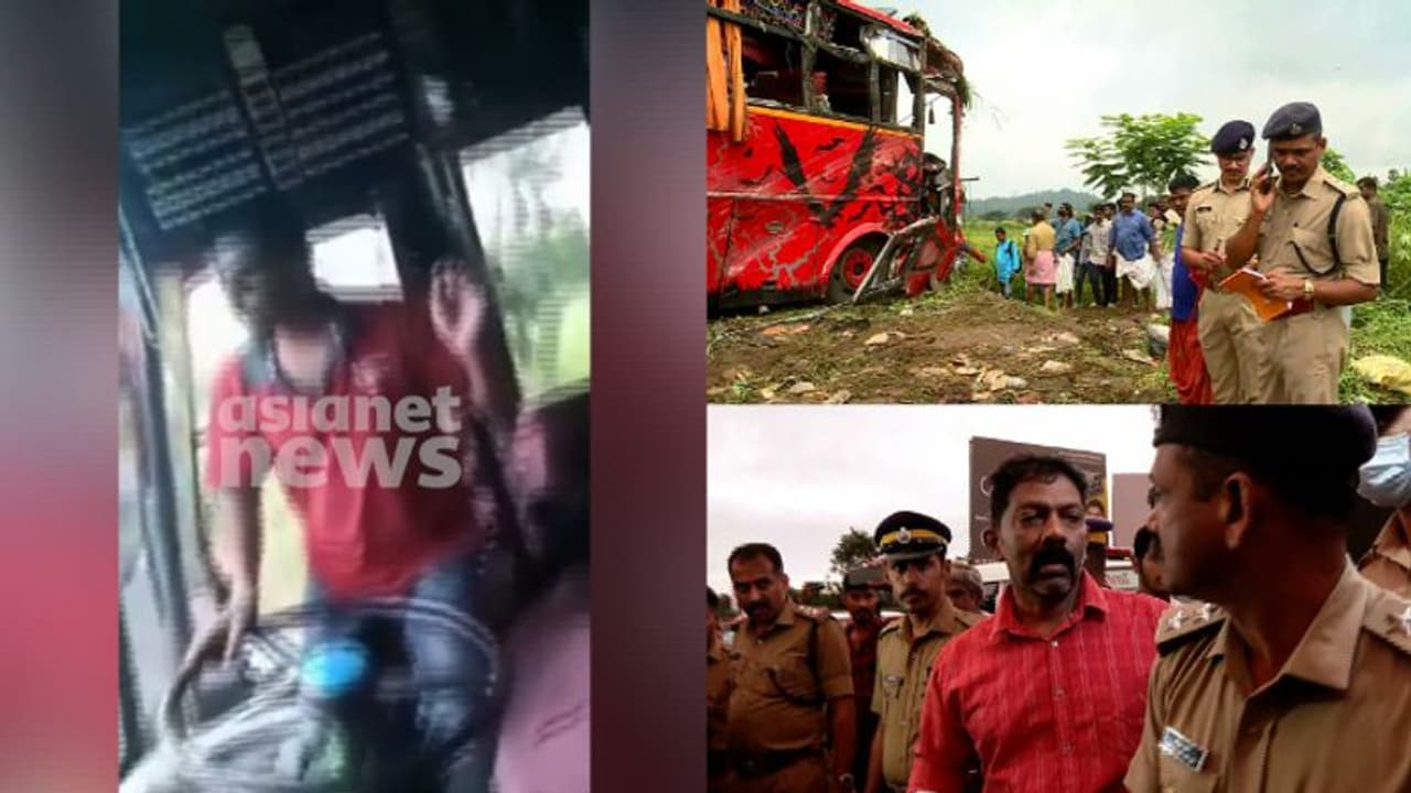ഡ്രൈവിംഗിനിടെ നൃത്തം: 'ദൃശ്യങ്ങൾ 2010 ലേതെന്ന് ഡ്രൈവർ ജോമോൻ,ബസിൽ യാത്രക്കാരുണ്ടായിരുന്നോയെന്ന് ഓർക്കുന്നില്ല'