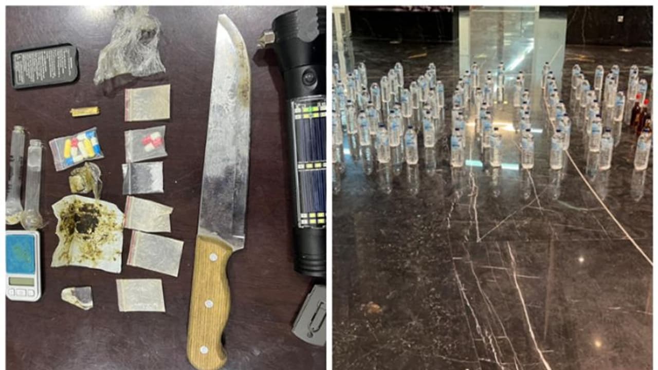 പ്രാദേശികമായി നിര്‍മിച്ച മദ്യവും മയക്കുമരുന്നുമായി നാല് പ്രവാസികള്‍ പിടിയില്‍