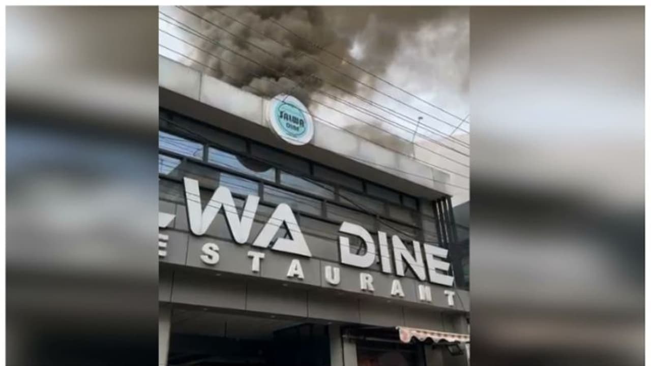 തലസ്ഥാനത്ത് നഗരമധ്യത്തിൽ റെസ്റ്റോറന്റിൽ തീപിടുത്തം 