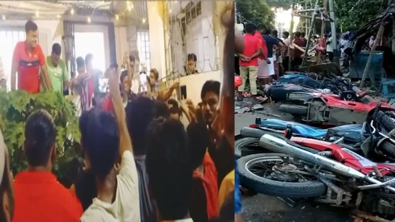 লক্ষীপুজোর আগের রাত থেকে হিংসায় ধুন্ধুমার কলকাতার মোমিনপুর, পুলিশ প্রশাসনের দিকে ব্যর্থতার আঙুল বিজেপি র লক্ষীপুজোর আগের রাত থেকে হিংসায় ধুন্ধুমার কলকাতার মোমিনপুর, পুলিশ প্রশাসনের দিকে ব্যর্থতার আঙুল বিজেপি র