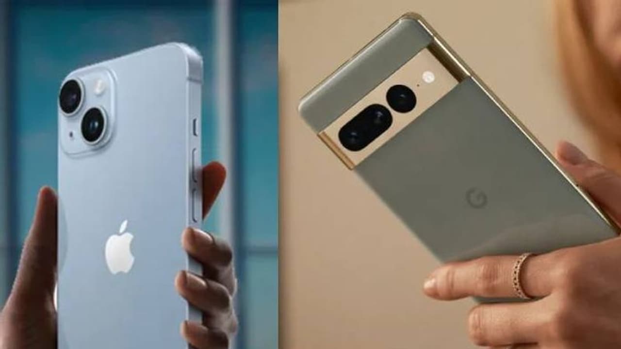 ഗൂഗിൾ പിക്സൽ 7 വേണോ? ആപ്പിൾ ഐഫോൺ 14 മതിയോ? കടുത്ത മത്സരവുമായി ഇരു കൂട്ടരും
