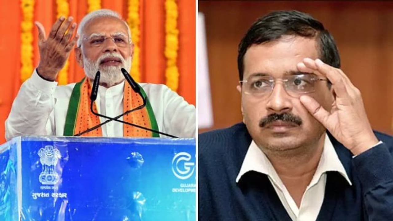 அர்பன் நக்சல்கள் குஜராத்திற்குள் வர பார்க்கிறார்கள்.. அரவிந்த் கெஜ்ரிவாலை மறைமுகமாக விளாசிய பிரதமர் மோடி