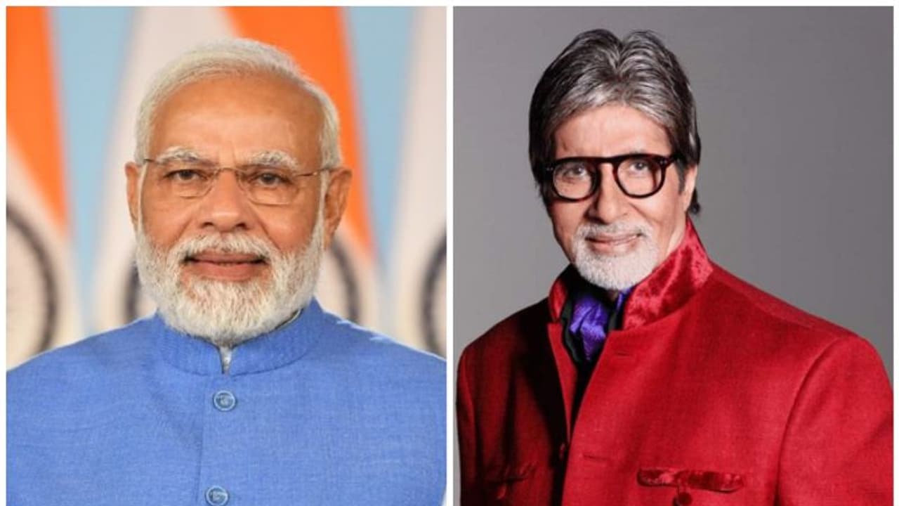 '​ദീർഘവും ആരോ​ഗ്യകരവുമായ ജീവിതം നയിക്കട്ടെ'; അമിതാഭ് ബച്ചന് ജന്മദിനാശംസകളുമായി പ്രധാനമന്ത്രി 