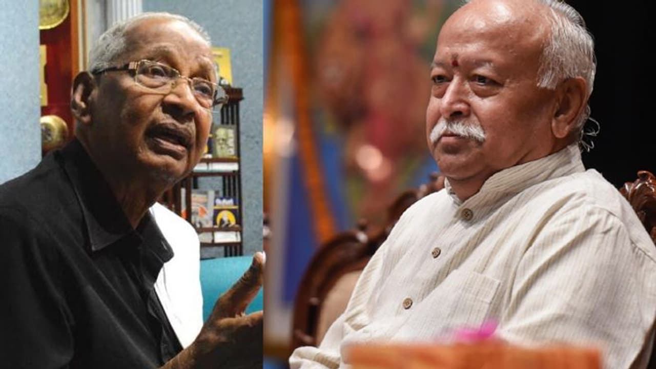 ஒரே நாடு, ஒரே மொழி வரிசையில் இனி ஒரே சாதி தான் என்று சட்டம் நிறைவேற்ற RSS முன்வருமா? வறுத்தெடுத்த கி.வீரமணி.!