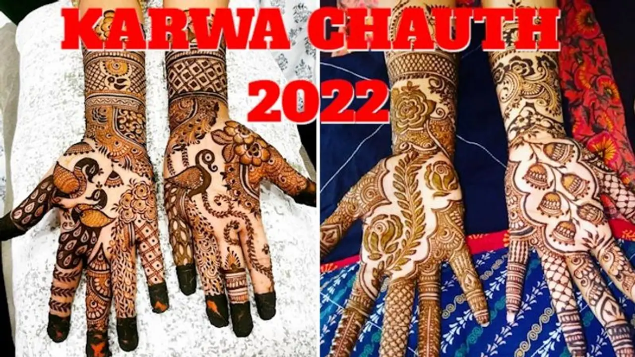 Karwa Chauth 2022: Mehendi designs along with tips and tricks for a deeper, darker colour