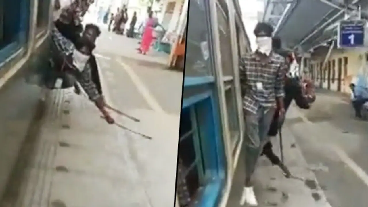 Watch: Train stunt land Chennai students in legal trouble; arrested
