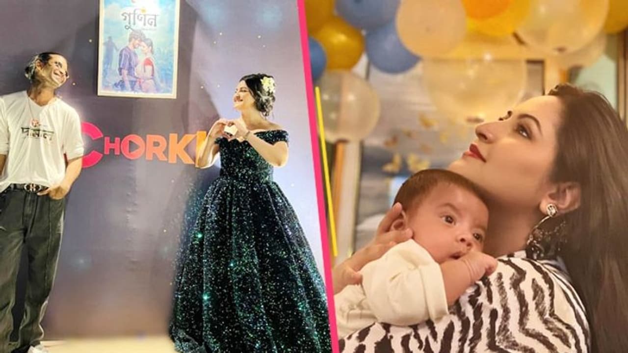 সালোঁয় ২ মাসের রাজ্য র চুলের ছাঁদবদল! ফের সিনে দুনিয়ায় ফিরছেন পরীমণি সালোঁয় ২ মাসের রাজ্য র চুলের ছাঁদবদল! ফের সিনে দুনিয়ায় ফিরছেন পরীমণি