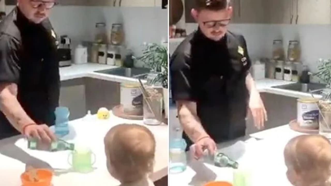 ഇങ്ങനെയൊരച്ഛനുണ്ടെങ്കില്‍ കലക്കും; രസകരമായ വീഡിയോ...