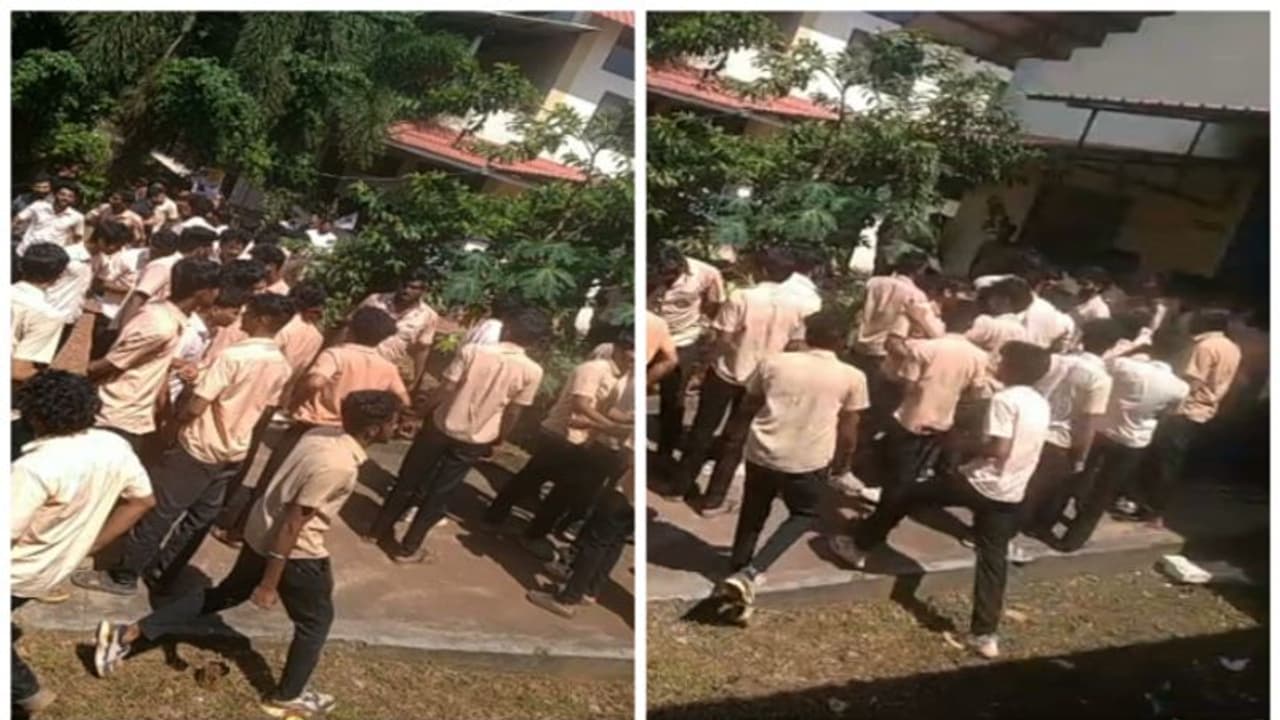 മലപ്പുറത്തും പാലക്കാട്ടും കോഴിക്കോട്ടും വിദ്യാര്ത്ഥികളുടെ 'തല്ലുമാല'; അധ്യാപകർക്കും തല്ല്; പരാതി മലപ്പുറത്തും പാലക്കാട്ടും കോഴിക്കോട്ടും വിദ്യാര്ത്ഥികളുടെ 'തല്ലുമാല'; അധ്യാപകർക്കും തല്ല്; പരാതി