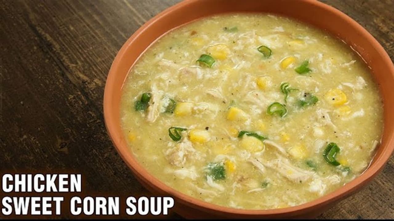 Sweetcorn Chicken soup : சுவையான ரெஸ்டாரண்ட் ஸ்டைல் ஸ்வீட்கார்ன் சிக்கன் சூப்!