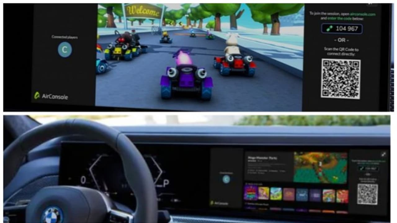 ക്യുആര് കോഡ് സ്കാൻ ചെയ്താല് കാറില് വീഡിയോ ഗെയിം കളിക്കാം! ക്യുആര് കോഡ് സ്കാൻ ചെയ്താല് കാറില് വീഡിയോ ഗെയിം കളിക്കാം!