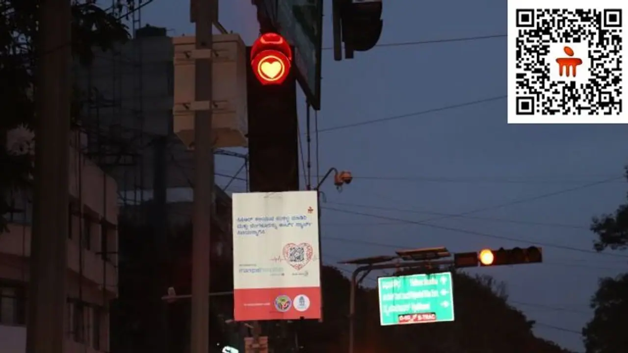 Red lights on some Bengaluru roads turn heart shaped; Here's why
