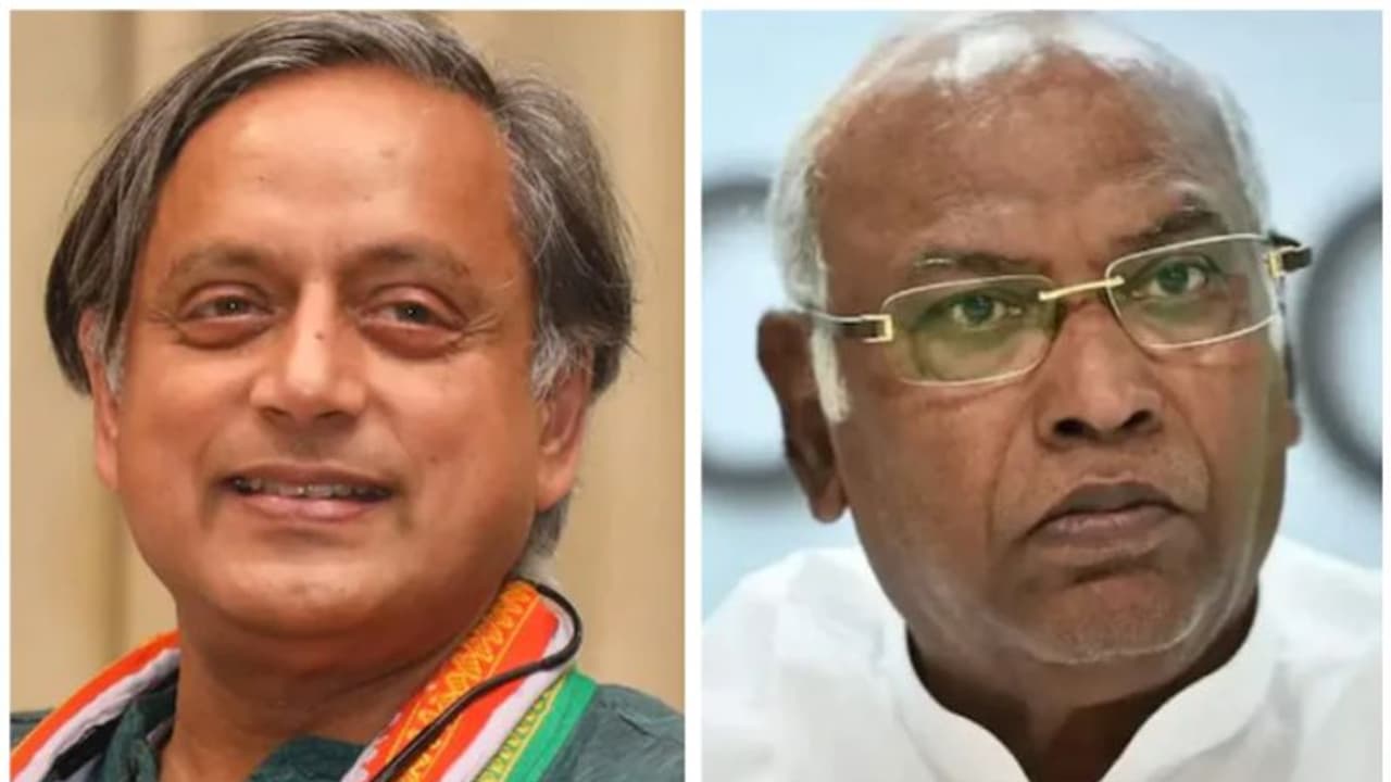 'ഗാന്ധി കുടുംബത്തിന്‍റെ സഹകരണം അനിവാര്യം', തരൂരിന്‍റെ പ്രസ്‍താവനകളില്‍ ഖാര്‍ഗെയ്ക്ക് അതൃപ്‍തി