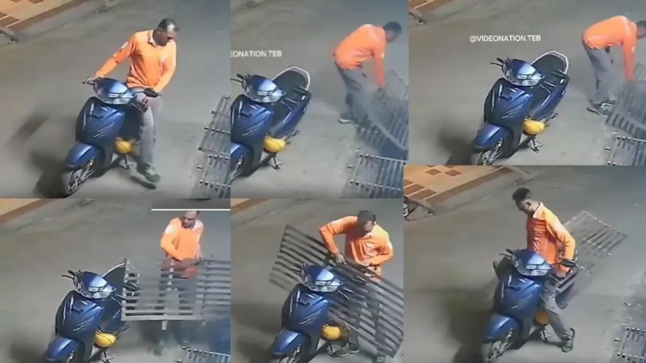 ಅಬ್ಬಬ್ಬಾ ಏನ್ ಕದ್ದ ನೋಡಿ: ಚರಂಡಿ ಮುಚ್ಚಳನು ಬಿಡಲ್ಲ 