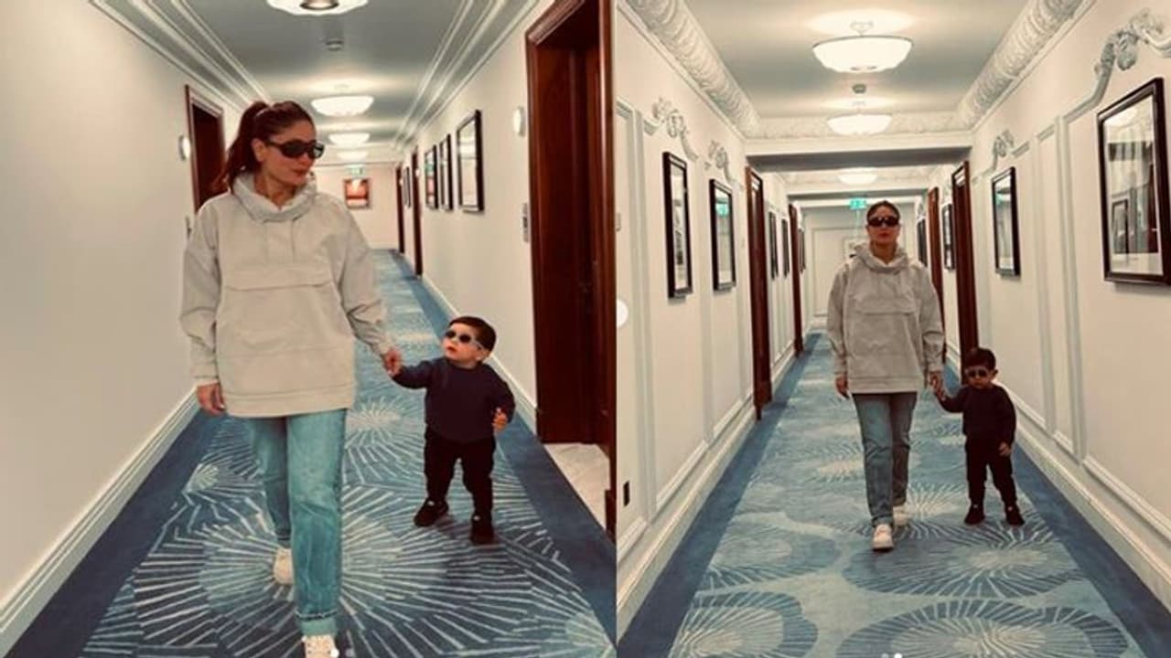 करीना कपूर खान ने बेटे जेह के साथ दिखाया क्यूट लुक, शूटिंग पर जाने से पहले शेयर की तस्वीरें 