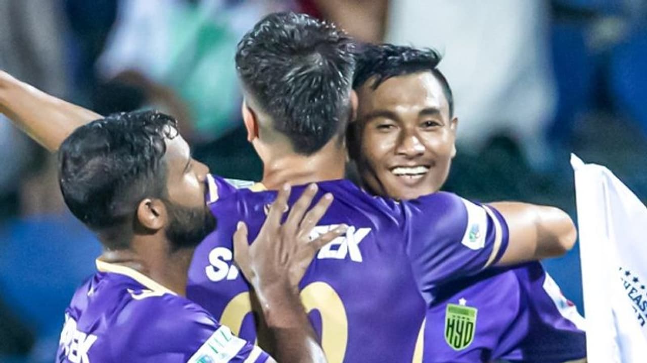 ഐഎസ്എല്‍: ഹൈദരാബാദിന്‍റെ മൂന്നടിയില്‍ നോര്‍ത്ത് ഈസ്റ്റ് തരിപ്പണം