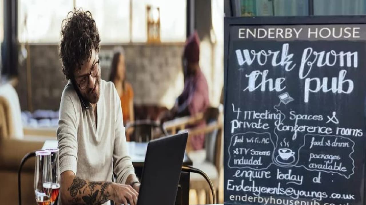 இங்கிலாந்தில் ட்ரெண்டாகும் Work From Pub... ஆபிஸாக மாறிய பப்புகள்... உற்சாகத்தில் ஊழியர்கள்!! இங்கிலாந்தில் ட்ரெண்டாகும் Work From Pub... ஆபிஸாக மாறிய பப்புகள்... உற்சாகத்தில் ஊழியர்கள்!!