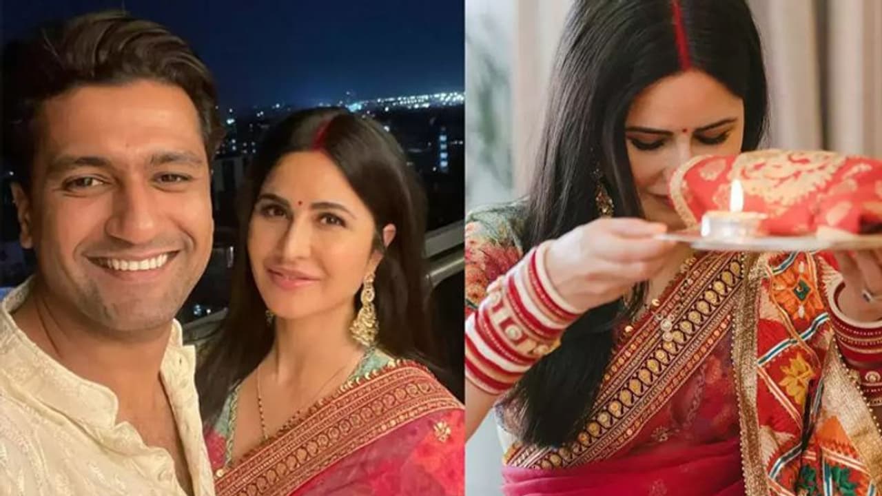 karwa chauth 2022 katrina kaif flaunts sindoor and mangalsutra shilpa shetty to raveena tandon and these actress karwa chauth celebration KPJ karwa chauth 2022 katrina kaif flaunts sindoor and mangalsutra shilpa shetty to raveena tandon and these actress karwa chauth celebration KPJ