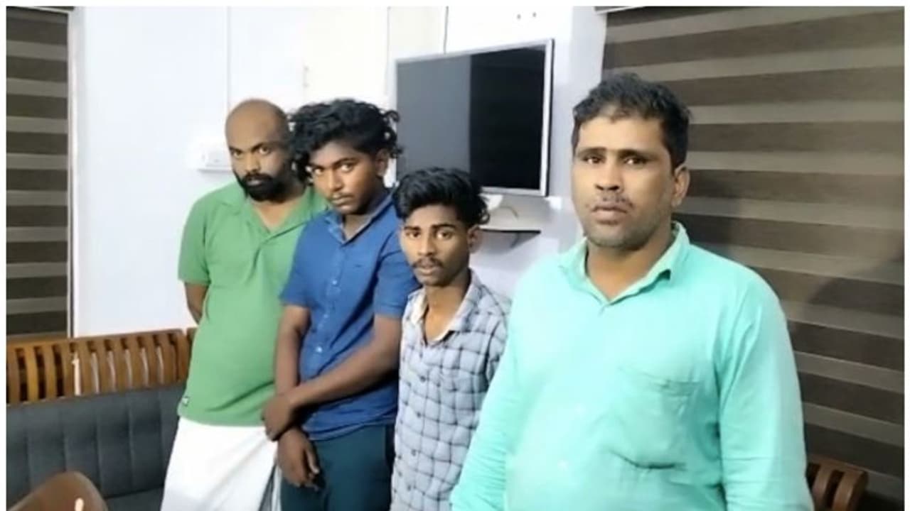 കാപ്പാ പ്രതിയുടെ ഒളിസങ്കേതത്തിൽ നിന്ന് ലഹരിമരുന്നും ആയുധങ്ങളും കണ്ടെടുത്തു; 4 പേർ പിടിയിൽ