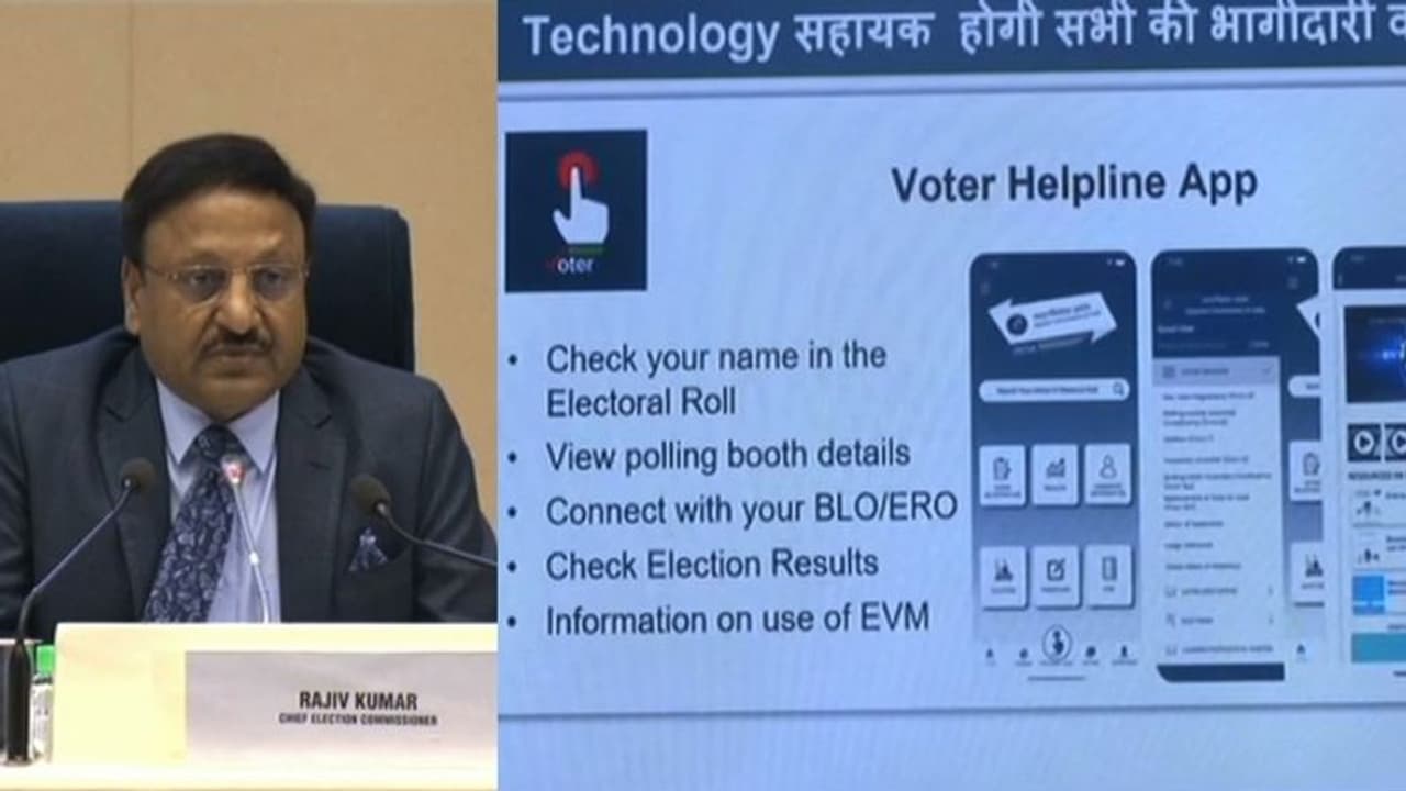 'വോട്ടിംഗ് ശതമാനം ഉയർത്തും, വോട്ടർ ഹെൽപ് ലൈൻ ആപ്പിൽ പരാതി നൽകിയാൽ ഒരു മണിക്കൂറിനകം നടപടി' 'വോട്ടിംഗ് ശതമാനം ഉയർത്തും, വോട്ടർ ഹെൽപ് ലൈൻ ആപ്പിൽ പരാതി നൽകിയാൽ ഒരു മണിക്കൂറിനകം നടപടി'