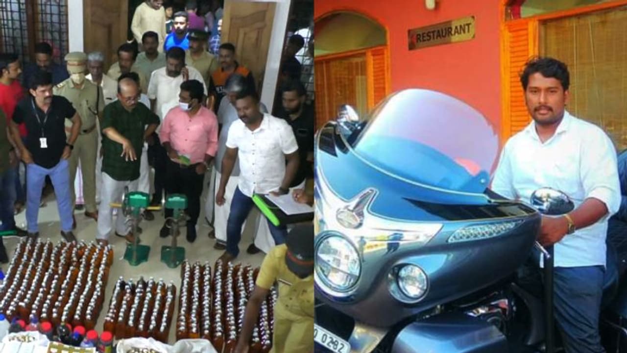 എറണാകുളം പറവൂരില്‍ വ്യാജ വിദേശമദ്യ നിർമാണ കേന്ദ്രം നടത്തിയത് സിപിഐയുടെ യുവജന നേതാവ്
