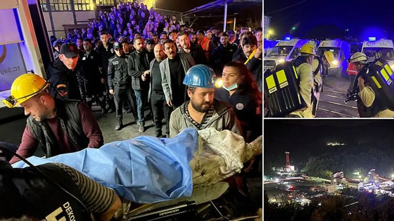 టర్కీ బొగ్గుగనిలో పేలుడు, 25మంది మృతి... టర్కీ బొగ్గుగనిలో పేలుడు, 25మంది మృతి...