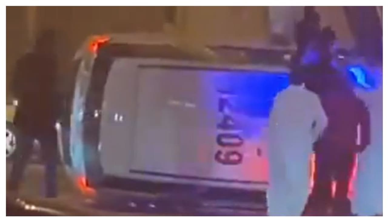 പൊലീസ് വാഹനവുമായി കൂട്ടിയിടിച്ചു; അപകടസ്ഥലത്ത് നിന്ന് മുങ്ങിയ യുവാവ് പിടിയില്‍