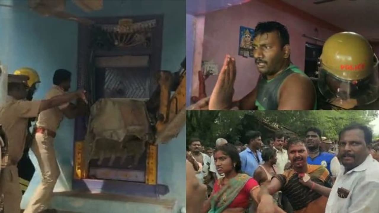 തമിഴ്നാട്ടിൽ നരബലിക്ക് ശ്രമമെന്ന് സംശയം: മൂന്ന് ദിവസമായി വീട് അടച്ചിട്ട് പൂജ നടത്തിയ കുടുംബം പിടിയിൽ 