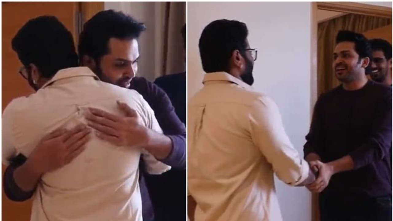 கன்னடத்தை தொடர்ந்து தமிழிலும் மாஸ் காட்டும் காந்தாரா... இயக்குனரை கட்டிப்பிடித்து பாராட்டிய கார்த்தி