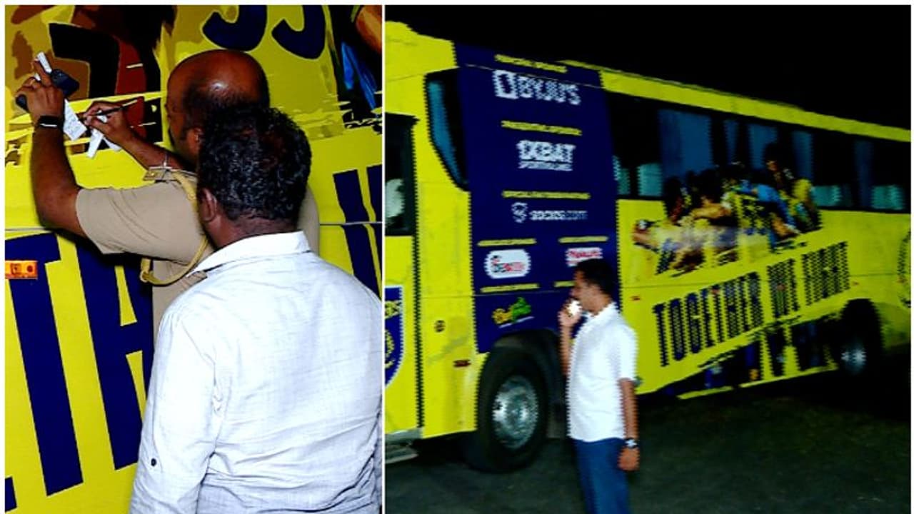 ടീമിന്റെ ലോഗോയും താരങ്ങളുടെ ചിത്രങ്ങളും ബസില്; കേരള ബ്ലാസ്റ്റേഴ്സ് വാഹന ഉടമയോട് വിശദീകരണം തേടി എംവിഡി ടീമിന്റെ ലോഗോയും താരങ്ങളുടെ ചിത്രങ്ങളും ബസില്; കേരള ബ്ലാസ്റ്റേഴ്സ് വാഹന ഉടമയോട് വിശദീകരണം തേടി എംവിഡി