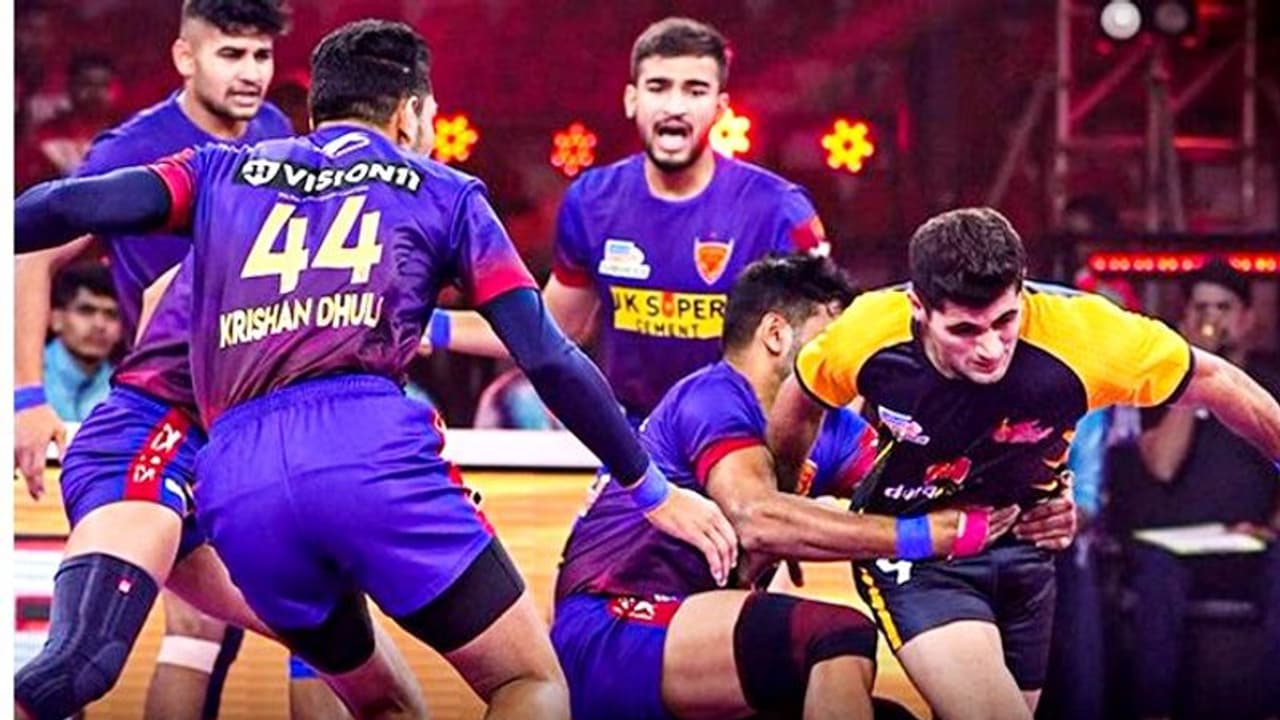 Pro Kabaddi League: டபாங் டெல்லி பெங்கால் வாரியர்ஸ் இடையேயான பரபரப்பான போட்டி டிரா..! 