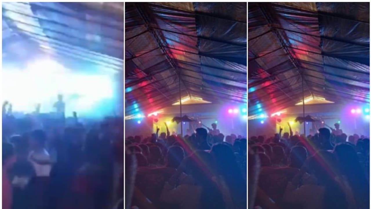 ഫ്രഷേഴ്സ് ഡേ ആഘോഷം; കോളജിലെ ഡി ജെ പാർട്ടിക്കിടെ വിദ്യാർത്ഥിനികൾ കുഴഞ്ഞു വീണു ഫ്രഷേഴ്സ് ഡേ ആഘോഷം; കോളജിലെ ഡി ജെ പാർട്ടിക്കിടെ വിദ്യാർത്ഥിനികൾ കുഴഞ്ഞു വീണു