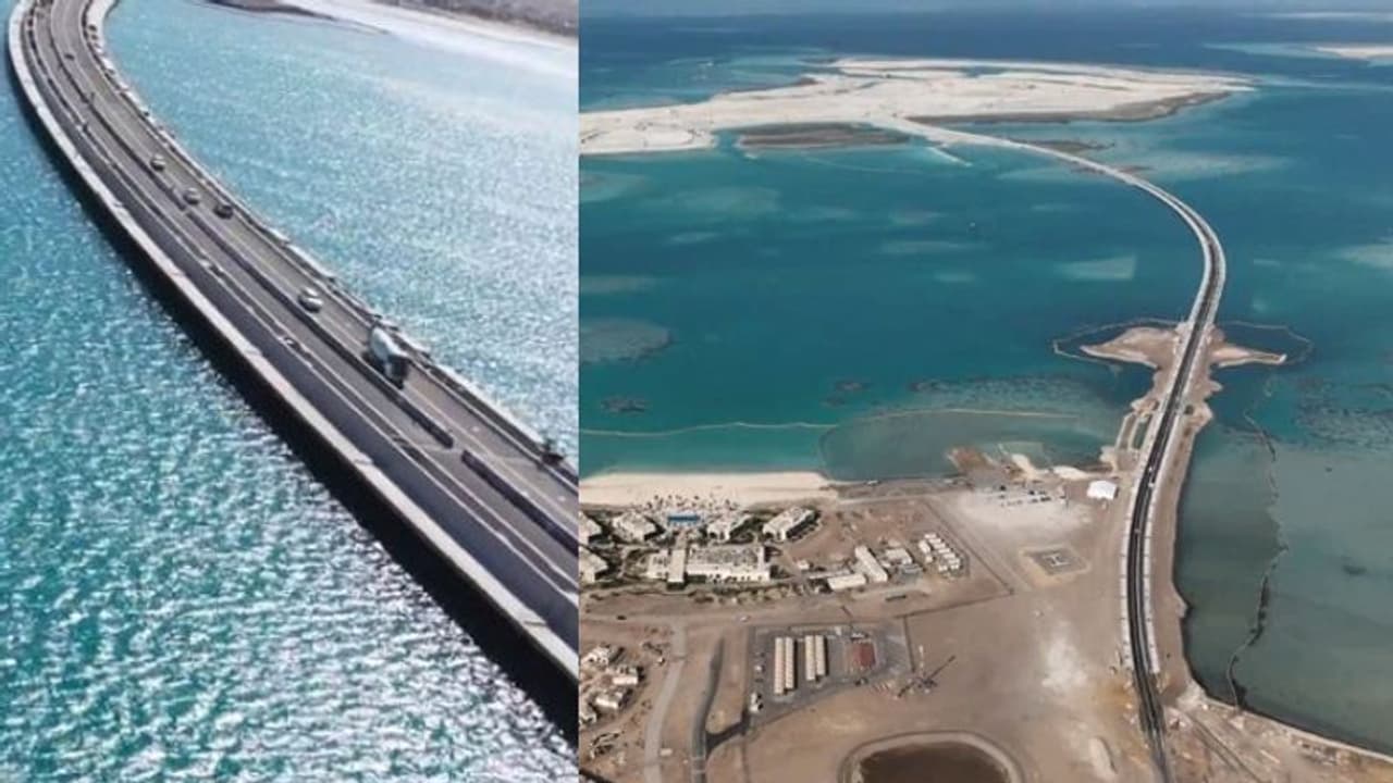 'പ്രത്യേകതകളേറെ' ജലത്തിന് മുകളിലൂടെയുള്ള സൗദിയിലെ ഏറ്റവും വലിയ വിനോദസഞ്ചാര കടൽപാലം തുറന്നു