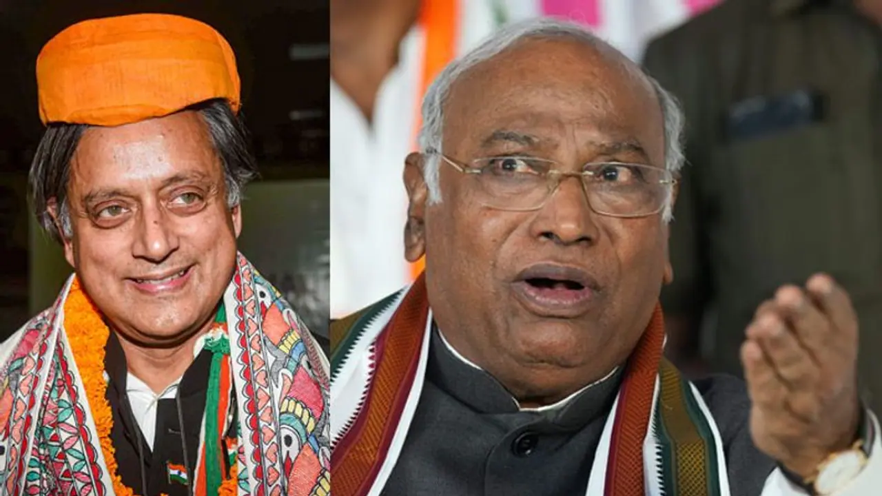 കോൺ​ഗ്രസ് പ്രവർത്തക സമിതിയിൽ തരൂരിനെ ഉൾപ്പെടുത്തുമോ?; സോണിയയും രാഹുലുമായി ചർച്ചക്ക് ഖാർ​ഗെ