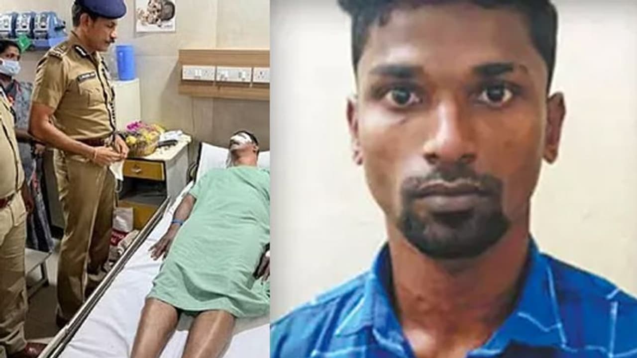 புல் மப்பில் தகராறு.. தடுக்க முயன்ற காவலர்களை பீர்பாட்டிலால் குத்திய ரவுடியின் நிலைமையை பார்த்தீங்களா? 