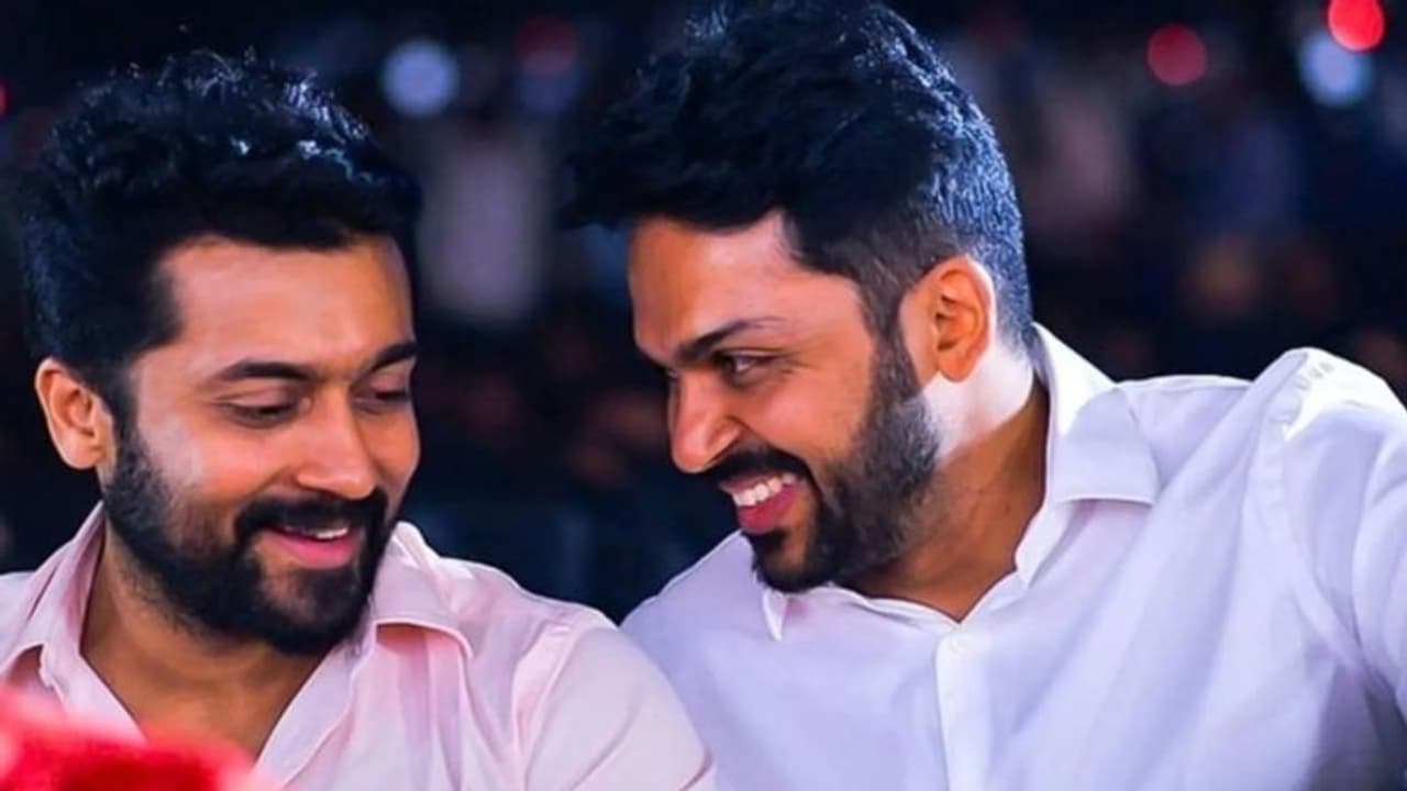 'എന്നെ വേറെ ആര് വിശ്വസിക്കും '; സൂര്യയെ നായകനാക്കി സിനിമ ചെയ്യുമെന്ന് കാർത്തി 'എന്നെ വേറെ ആര് വിശ്വസിക്കും '; സൂര്യയെ നായകനാക്കി സിനിമ ചെയ്യുമെന്ന് കാർത്തി