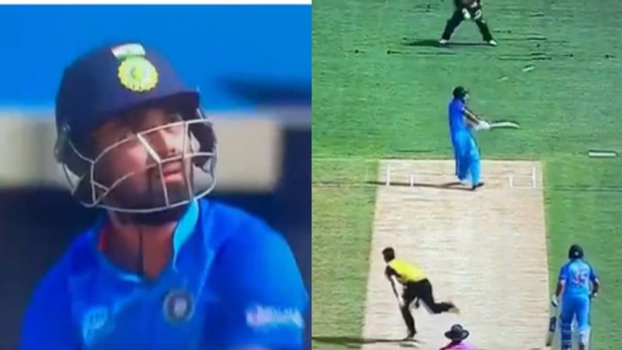 ധോണി സ്റ്റൈലില്‍ കെ എല്‍ രാഹുലിന്‍റെ ഹെലികോപ്റ്റര്‍ ഷോട്ട്, പിന്നാലെ കമ്മിന്‍സിന്‍റെ മരണ ബൗണ്‍സര്‍ വീഡിയോ