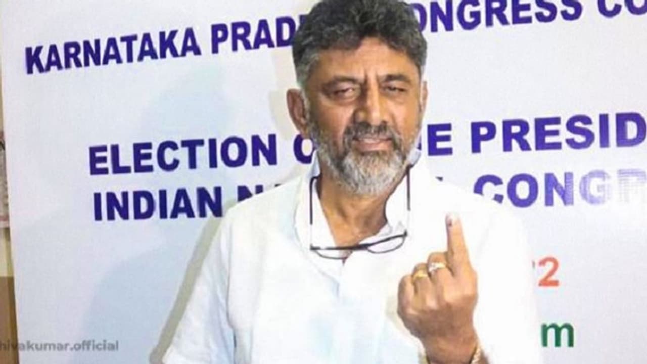 Karnataka Election 2023: 'Congress will win at least 141 seats,' says Congress chief DK Shivakumar Karnataka Election 2023: 'Congress will win at least 141 seats,' says Congress chief DK Shivakumar