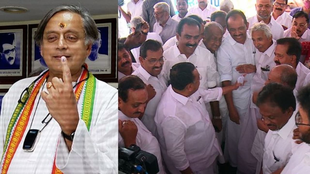 'വെൽഡണ് തരൂര്': തെരഞ്ഞെടുപ്പിൽ തരൂര് മുന്നേറിയെന്ന് കേരള നേതാക്കൾ, പക്ഷേ 'ജയം ഖാര്ഗ്ഗേയ്ക്ക് തന്നെ' 'വെൽഡണ് തരൂര്': തെരഞ്ഞെടുപ്പിൽ തരൂര് മുന്നേറിയെന്ന് കേരള നേതാക്കൾ, പക്ഷേ 'ജയം ഖാര്ഗ്ഗേയ്ക്ക് തന്നെ'