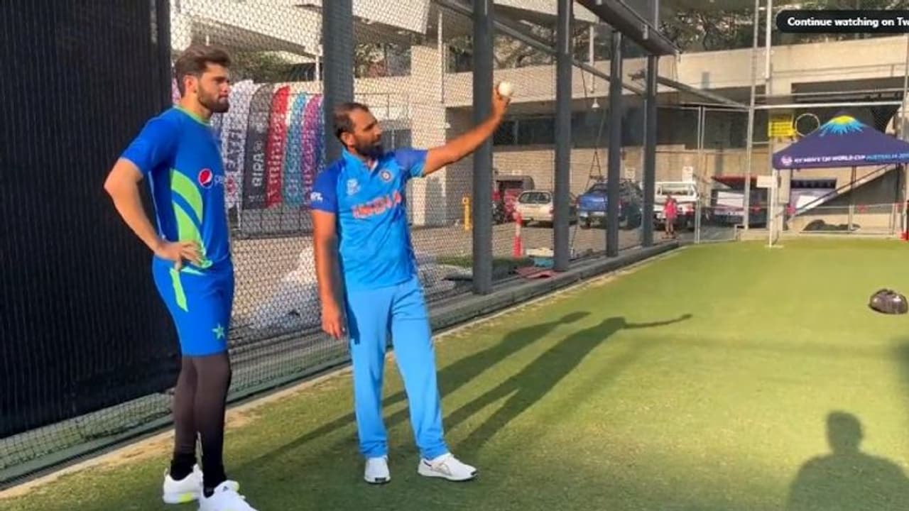 അക്കാര്യത്തില് ഞാന് നിങ്ങളുടെ ആരാധകനാണ്, ഷമിയുമായി സൗഹൃദം പങ്കിട്ട് ഷഹീന് അഫ്രീദി വീഡിയോ അക്കാര്യത്തില് ഞാന് നിങ്ങളുടെ ആരാധകനാണ്, ഷമിയുമായി സൗഹൃദം പങ്കിട്ട് ഷഹീന് അഫ്രീദി വീഡിയോ