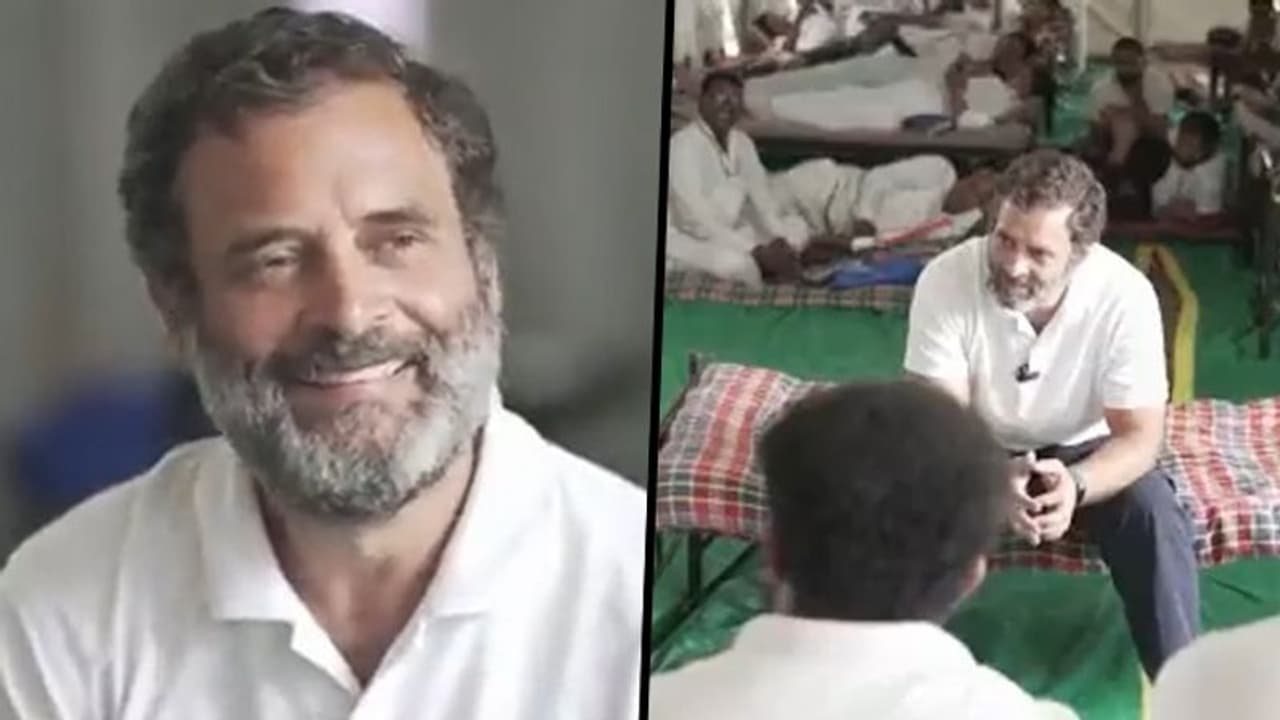 'No blisters, no sunscreen,' reveals Rahul Gandhi during 'gupshup' break
