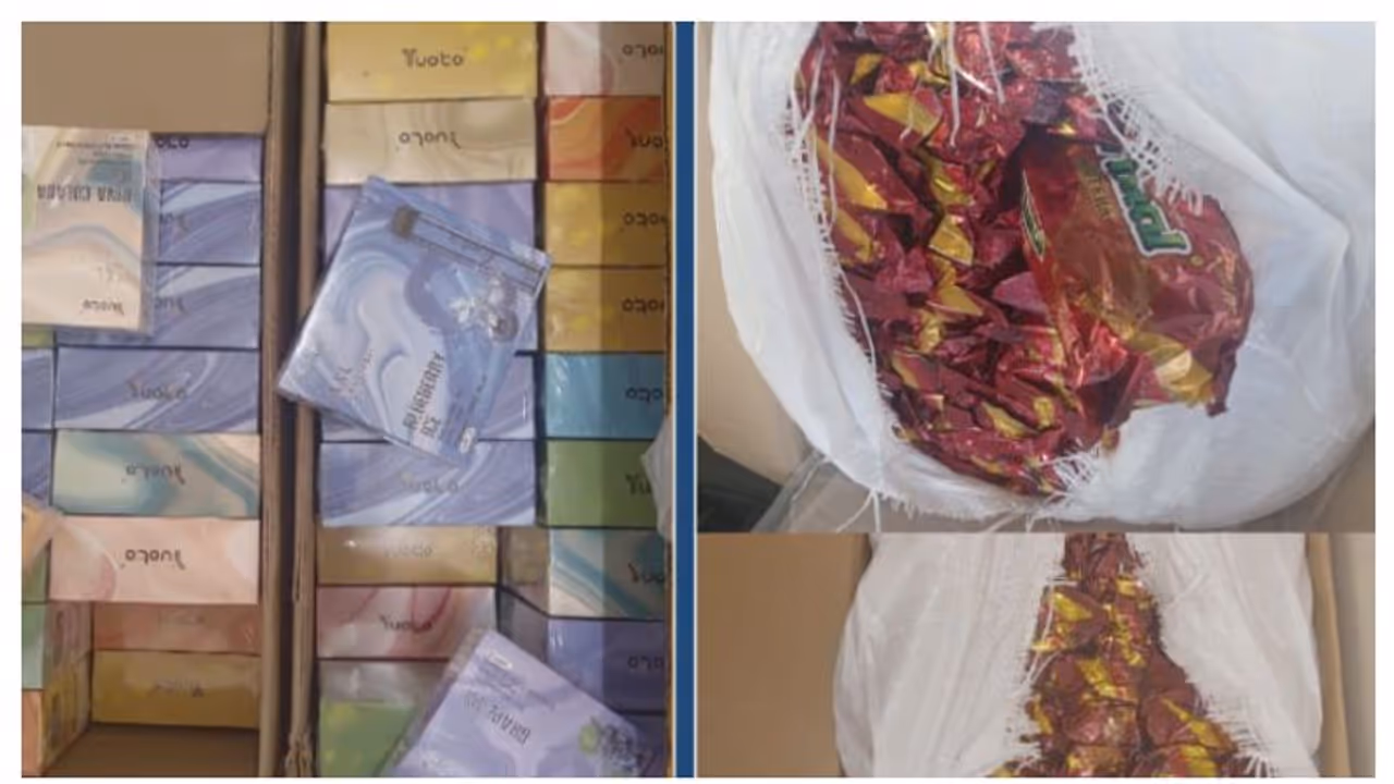 എഴുപത്തിയാറ് കിലോ നിരോധിത പുകയില ഉല്‍പ്പന്നങ്ങള്‍ കസ്റ്റംസ് പിടികൂടി 