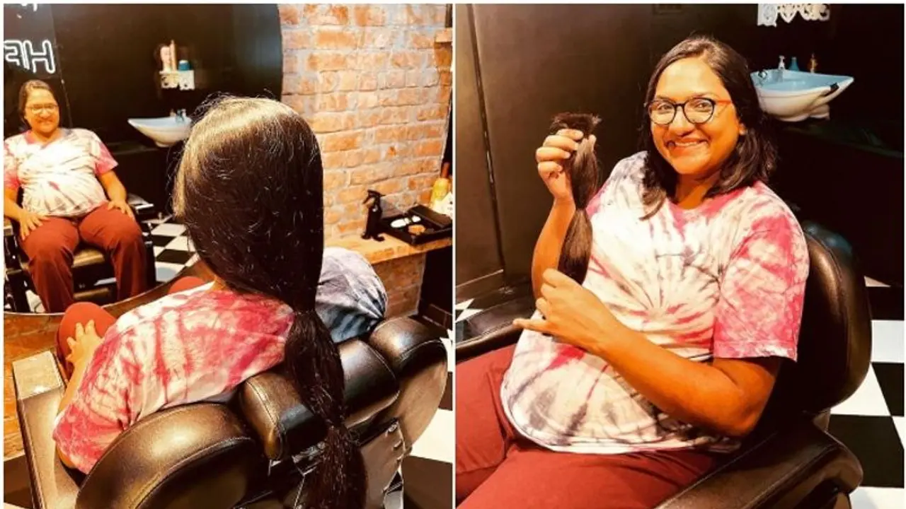 ಒಂದೊಳ್ಳೆ ಕಾರಣಕ್ಕೆ ಕೂದಲು ದಾನ ಮಾಡಿದ ಗರ್ಭಿಣಿ ನಟಿ ಮಾನಸಾ ಜೋಶಿ ಒಂದೊಳ್ಳೆ ಕಾರಣಕ್ಕೆ ಕೂದಲು ದಾನ ಮಾಡಿದ ಗರ್ಭಿಣಿ ನಟಿ ಮಾನಸಾ ಜೋಶಿ