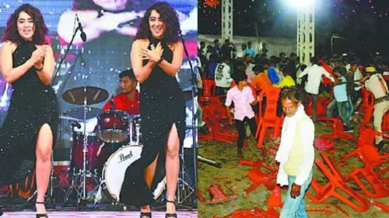 बाराबंकी: देवा मेला महोत्सव में चिंकी मिंकी की झलक पाने के लिए बेकाबू हुई भीड़, पुलिस ने चलाई लाठियां बाराबंकी: देवा मेला महोत्सव में चिंकी मिंकी की झलक पाने के लिए बेकाबू हुई भीड़, पुलिस ने चलाई लाठियां