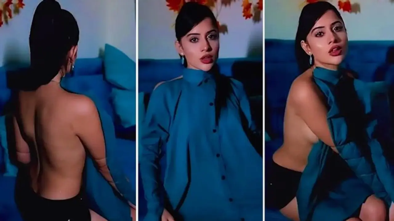 খোলা পিঠ, হাত সরাতেই বেরিয়ে এল বক্ষের একাংশ, ব্যাকলেসে আগুন জ্বালালেন 'সেক্সবম্ব'উরফি