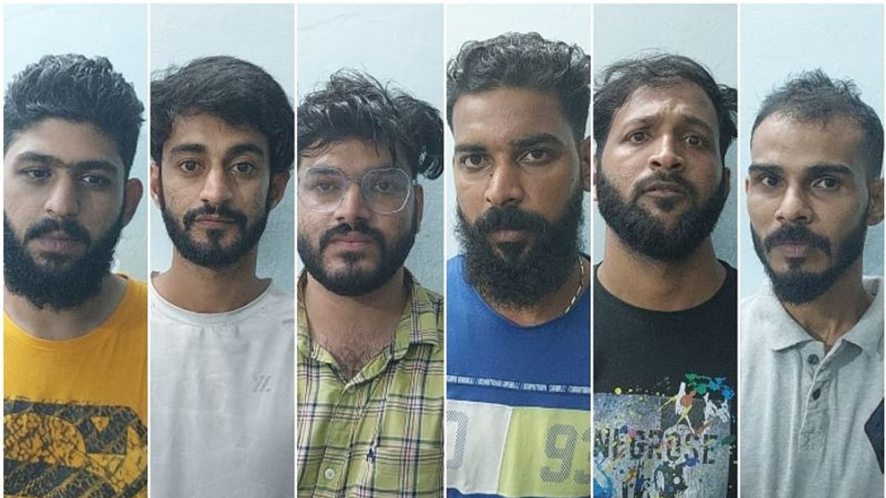 കഞ്ചാവും എംഡിഎംഎയും; കണ്ണൂരിൽ ലഹരി പാർട്ടി നടത്തുന്നതിനിടെ 6 പേർ പിടിയിൽ കഞ്ചാവും എംഡിഎംഎയും; കണ്ണൂരിൽ ലഹരി പാർട്ടി നടത്തുന്നതിനിടെ 6 പേർ പിടിയിൽ